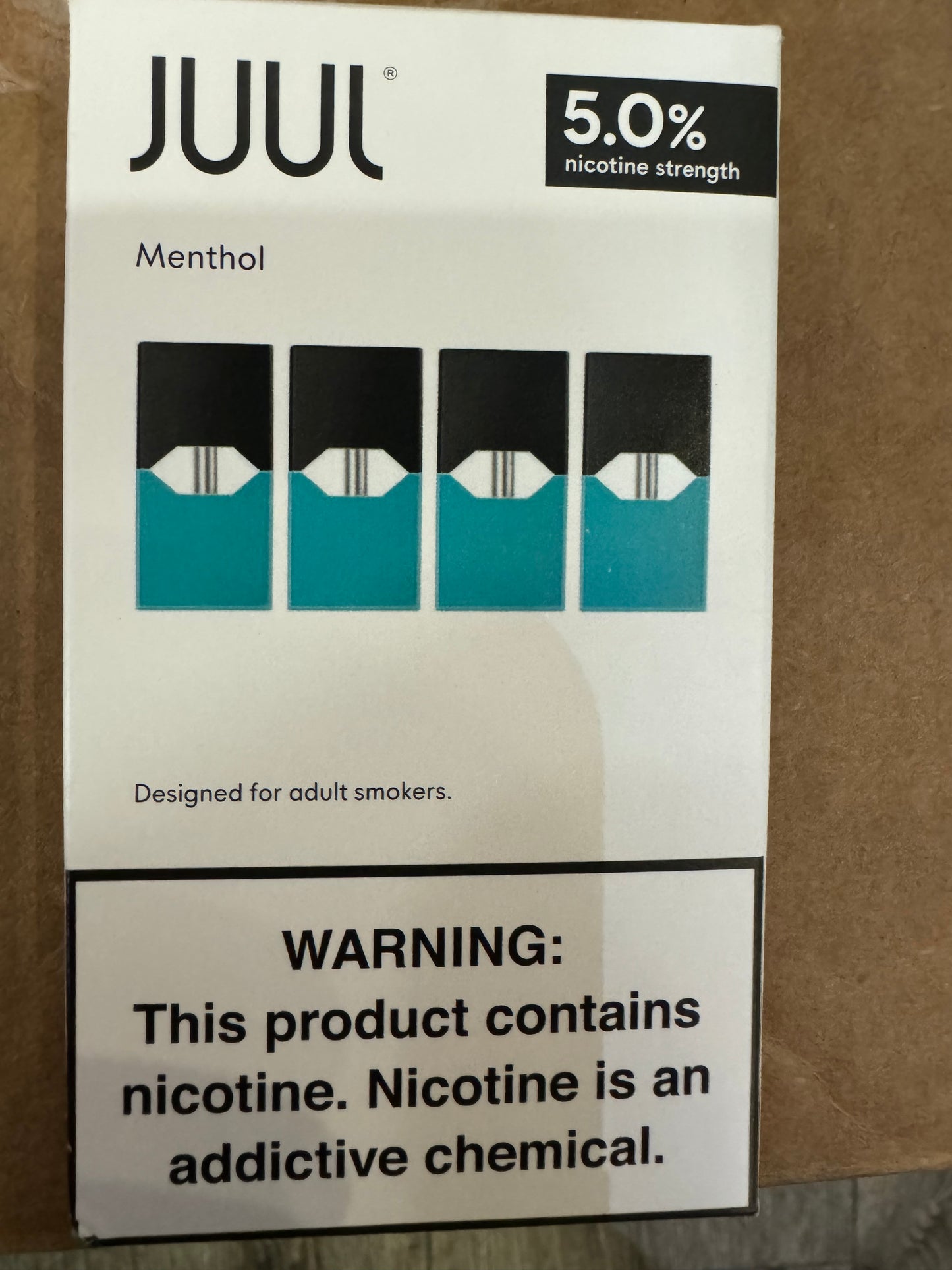 Jewel Menthol Pods 4- pack 5%